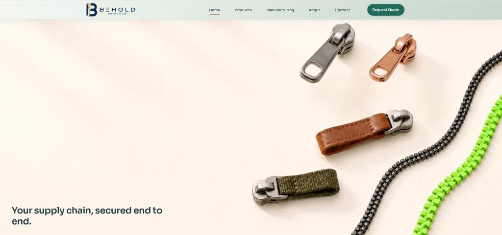 BeHold Ventures website preview